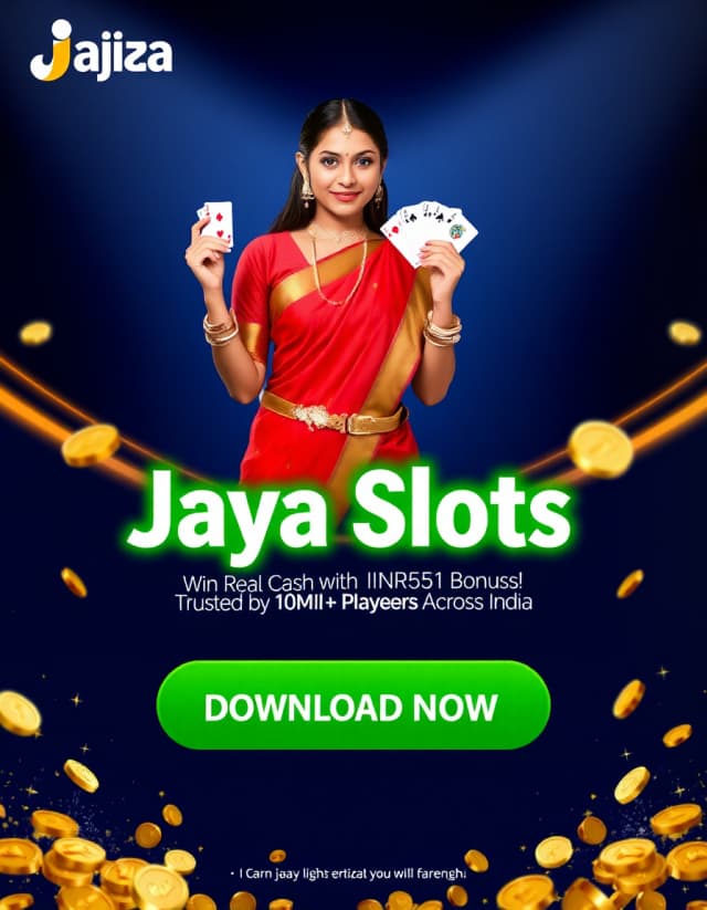 Jaya Slots Banner